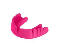 OPRO Snap-Fit Protège-dents de sport pour adultes et jeunes - Protection des gencives pour le hockey, la crosse, le rugby, la boxe et autres sports de contact et de combat (Rose, les jeunes)