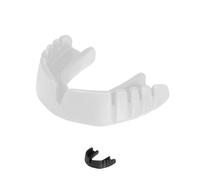 OPRO Snap-Fit UFC Protège-dents de sport pour adultes et juniors - Enfichable - Protection des gencives - UFC, MMA, boxe, BJJ et autres sports de combat (UFC Blanc, adulte)