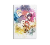 OPRTUFB Poster décoratif sur toile avec nom de code d'espion - Poster mural moderne pour chambre à coucher - 20 x 30 cm