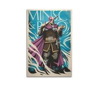 OPRTUFB Poster décoratif sur toile Baldur's Gate 3 - Impression d'art moderne pour chambre à coucher - 50 x 75 cm