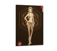 OPRTUFB Poster décoratif sur toile de dessin animé One Piece (73) - Impression d'art moderne pour chambre à coucher - 60 x 90 cm