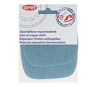 Opry 10272841 Écusson thermocollant au Niveau des Genoux, Bleu Clair, Eine Grösse