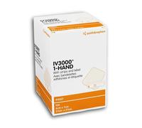 Opsite IV3000 Lot de 100 attaches transparentes pour canalisations 6 x 7 cm