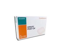 Opsite Post-OP 8,5x9,5 cm | Pansement Film Transparent Imperméable avec Compresse | 20 Pièces