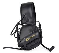 Opsmen auditive Electronic Communication protection Earmuff Earphone M32 Série dangereuses de Bougé dans leurs amplificateur de bruit Bas Sons, noir