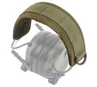 OPSMEN Housse de casque modulaire avancée compatible avec tous les cache-oreilles tactiques généraux, accessoires de mise à niveau de sacs Vert (FG)
