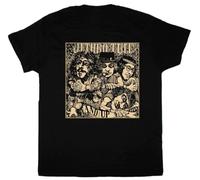Opte Jethro Tull Stand UP New Black T-Shirt BlackX-Large