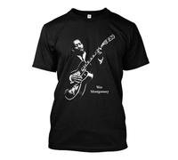 OPTE NWT 6649-Wes Montgomery Jazz Smokin Day T Shirt Size S-4XL BlackXXX-Large