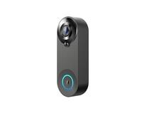 OPTEPYOE Sonnette extérieure avec Appel Vocal bidirectionnel HD, réveil/réveil par détecteur de Mouvement(Doorbell)