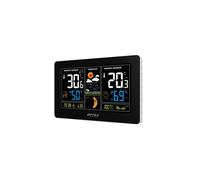 OPTEX Station Météo Noir Capteur Extérieur avec Chargeur USB