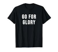 Optez pour la Gloire T-Shirt Graphique avec Valeur, Homme, Noir, S