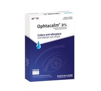 Opthacalm Collyre Anti-Allergique Flacon Pipette(S) Unidose(S) 10x0,3 ml