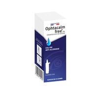 Opthacalm Free Collyre Anti-Allergique Flacon Gouttes Ophtalmiques 10 ml