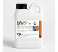 OPTI CONV-ROUILLE - 1 Litre - Convertisseur de rouille professionnel rapide - 1L traite jusqu’à 10 m² - Recouvrable peinture