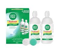 Opti-Free Replenish Multi-Purpose Disinfecting Solution, 10 Ounce, 2 Count by Opti-Free