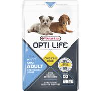 Opti Life Adult Light Mini Croquettes pour Chiens 7,5kg