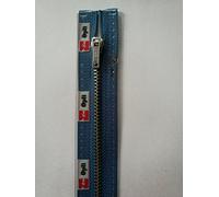 Opti M40-14-00235 Fermeture éclair, 00235 Bleu, 14 cm