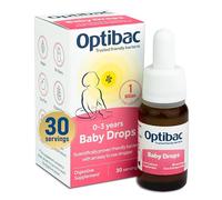 OptiBac Pour Votre Bébé | 1 Milliard Bonnes Bactéries | Complément Alimentaire Naturel | Approvisionnement d'un Mois | Gouttes