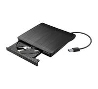 Optical Drive External - Disc Reader Writer pour ordinateur portable - Slim Disk Burner, Disc Rewiter Discyter Duplicateur pour PC de bureau