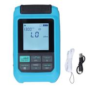 Optical Fiber Power Meter Rechargeable, -70~+3dBm, 4 in 1 with Universal Interface and Flashlight - Wide Utility, Testing Functions, Compact and Design