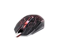 Optical Gaming PC Souris Diablo 2400 DPI 6 touches avec câble LED lumineux ergonomique Touches de largeur DPI réglable