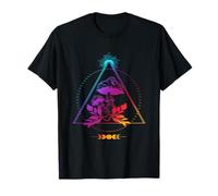 Optical illusion rave techno psychedelic illusion party T-Shirt