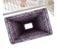 Optical Illusion Rug - 3D Hole Carpet | Non-Slip Fun Decorative Rug, 31.5 X 19.7 inch, Perfect for Birthday, Halloween, Thanksgiving, Holiday, New Year, Party, Entryway, Living Room & Bedroom