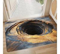 Optical Illusion Rug, 3D Rugs Optical Illusion, Fun Visual Experience for Pets & Guests for Living Room Bedroom Game Room Hallway (#5,15.75x23.62in)