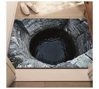 Optical Illusion Rug, 3D Rugs Optical Illusion Non-Slip Visual Trap Floor Mat for Indoor and Outdoor Use, Ideal for Doorway, Living Room, Bedroom and Porch Decor (#10,23.6 × 35.4 in)