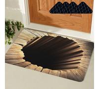 Optical Illusion Rug, 3D Rugs Optical Illusion, Rugs That Look Like A Hole with Secure Non-Slip, Funny 3D Carpet to Prank (D,19.7 * 31.5in)