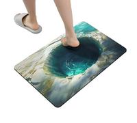 Optical Illusions Tapis de porte antidérapant, illusion optique 3D, pour intérieur, extérieur, entrée, salon, chambre à coucher, cuisine, escalier, décoration de zone