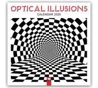 Optical Illusions Wall Calendar 2025 (Art Calendar)