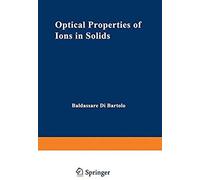 Optical Properties Of Ions In Solids