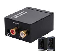 Optical to Analog Converter Digital Audio Optical Coaxial 3.5mm