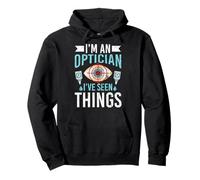 Opticien Drôle Ophtalmologie Optométrie Graphique Sweat à Capuche