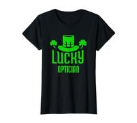 Opticien Lucky Optician Drôle St Patrick Opticien T-Shirt Graphique avec Valeur