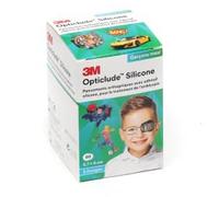 3M Opticlude Silicone Eye Boy Midi 50 Unités