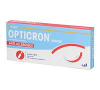 OPTICRON - Anti-allergique Collyre Affection ophtalmique d'origine allergique Unidoses 10x0,3ml Pipette(S) Unidose(S) 10x0,3 ml
