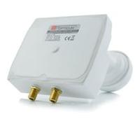 Opticum Lnb Monobloc Twin Double Tête 2 Sorties Astra/Hotbird Universel Compatible Astra Canal+ G