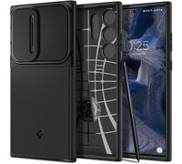 Optik Armor Coque Compatible Avec Samsung Galaxy S23 Ultra 5g-Noir