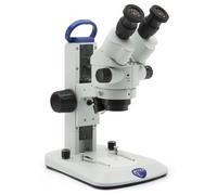 Optika Microscope stéréoscopique SLX-2, Lumière incidente et transmise, Zoom, 7-45x, LED, binoculaire