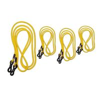 optiker-dietrich.de Lot de 4 cordons à lunettes jaunes, jaune