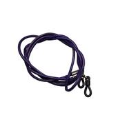 optiker-dietrich.de Sangle de lunettes en cuir véritable violet avec extrémités en caoutchouc