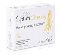 OPTIM Ginseng Naturel pour Homme 30 Gélules 1 Mois | Panax Ginseng Rouge de Corée Cultivé en Belgique Extra Fort en Ginsenosides Puissant | Complément Alimentaire pour Érection et Libido