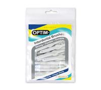 OPTIM Lot de 16 brossettes interdentaires Blanc 0,35 mm Taille 00