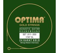 OPTIMA 24K GOLD STRINGS cordes de guitare acoustique LOT de cordes acoustiques