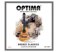 OPTIMA 280 NMT BRONZE CLASSICS cordes guitare de concert LOT cordes moyennes
