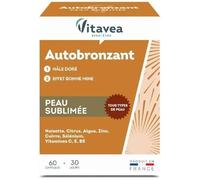 Optima Autobronzant Hale Doré Et Teint Lumineux Sans Exposition Au Soleil Produit En France 60 Capsules Vitavea 899