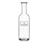 Optima Carafe à vin en Verre Transparent 1 l
