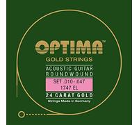 Optima cordes de guitare acoustique Gold Strings E6 .047w GA047